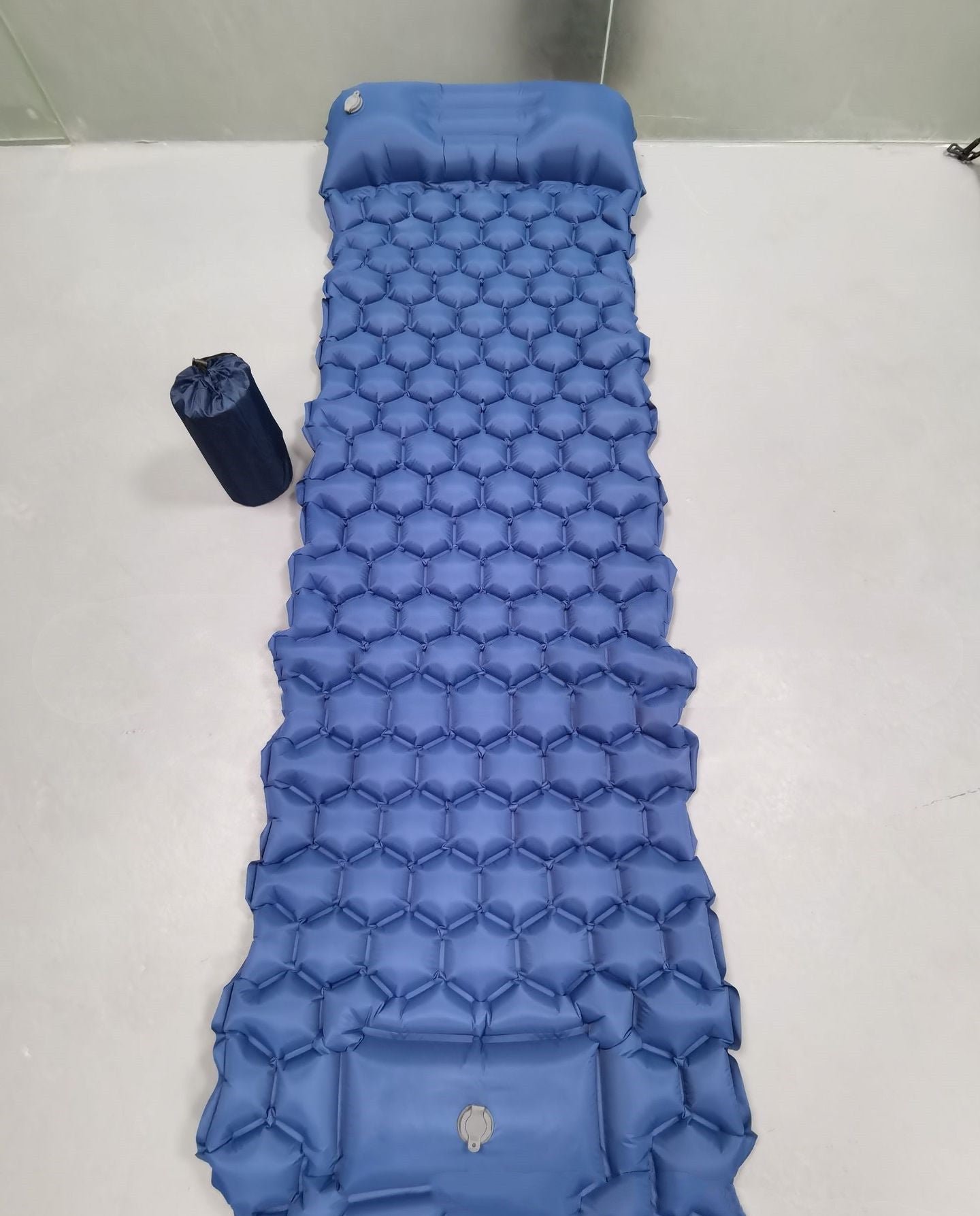 Flag Village Camping Sleeping Pad Inflatable Air Mattresses Outdoor Mat Furniture Bed Ultralight Cushion Pillow Hiking Trekking
