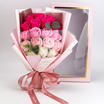 Flag Village Mother's Day Gift 18 Rose Soap Bouquet Gift Box
