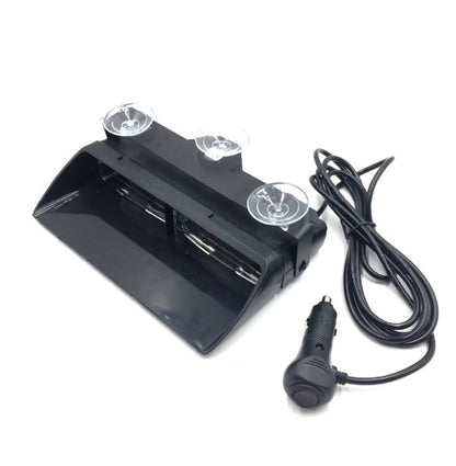 Flag Village Auto Tools 16Led Strobe Light Suction Cup Light Strobe Light Multi-Color Warning Light