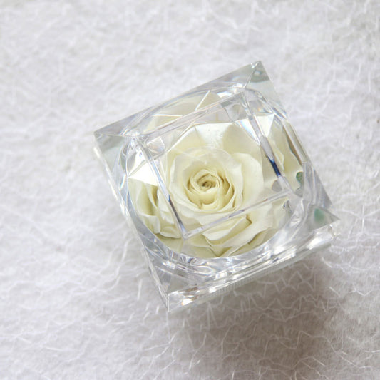 Flag Village Crystal Acrylic Rose Eternal Flower Gift Box Confession Valentine's Day Gift