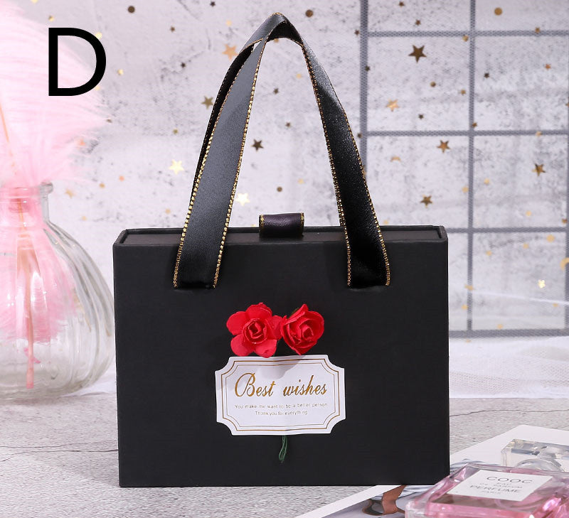Flag Village Hand-held Gift Box, Empty Box, Portable Lipstick, Small Gift Box, Gift Box