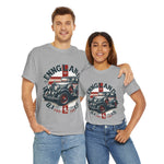 Flag Village UK Vintage Car Flag T-SHIRT Heavy Cotton Tee UK0016