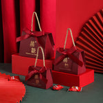 Flag Village Wedding Candy Box Portable Chinese Style Wedding Candy Gift Box