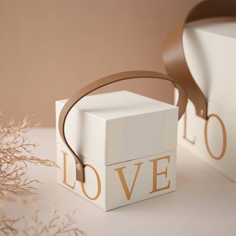 Flag Village Creative Wedding Companion Gift Box Portable Gift Box Packaging Box