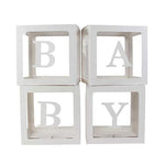 Flag Village Birthday Party Letter Gift Box Transparent Balloon Box