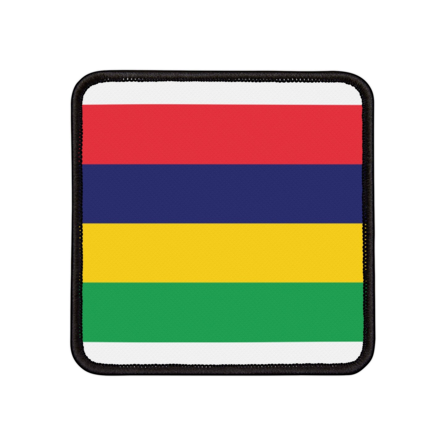 Flag Village Mauritius Flag Embroidery Iron-On Patches