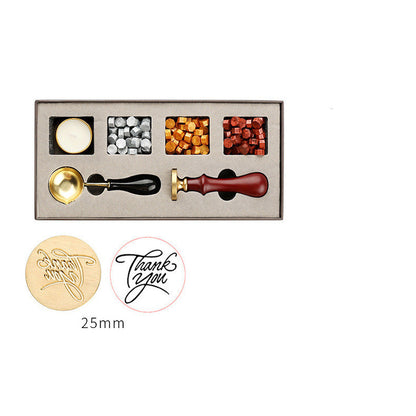 Flag Village Fire Lacquer Seal Set Gift Box