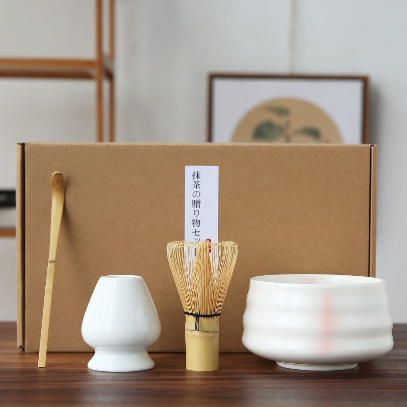 Flag Village Order Tea Matcha Tea Maker Tool Set Japanese Gift Box