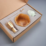Flag Village Order Tea Matcha Tea Maker Tool Set Japanese Gift Box