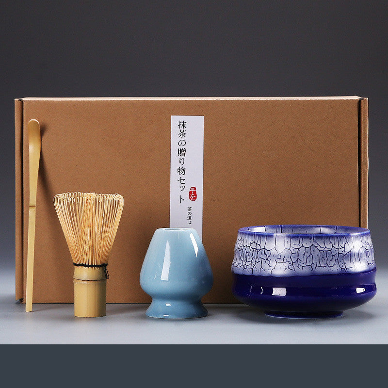 Flag Village Order Tea Matcha Tea Maker Tool Set Japanese Gift Box