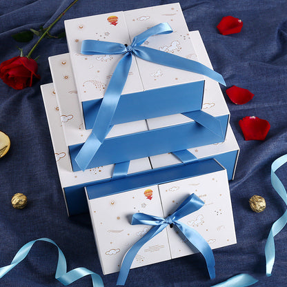 Flag Village Prince Charming Gift Printed Gift Box Bow Gift Box