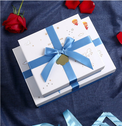 Flag Village Prince Charming Gift Printed Gift Box Bow Gift Box