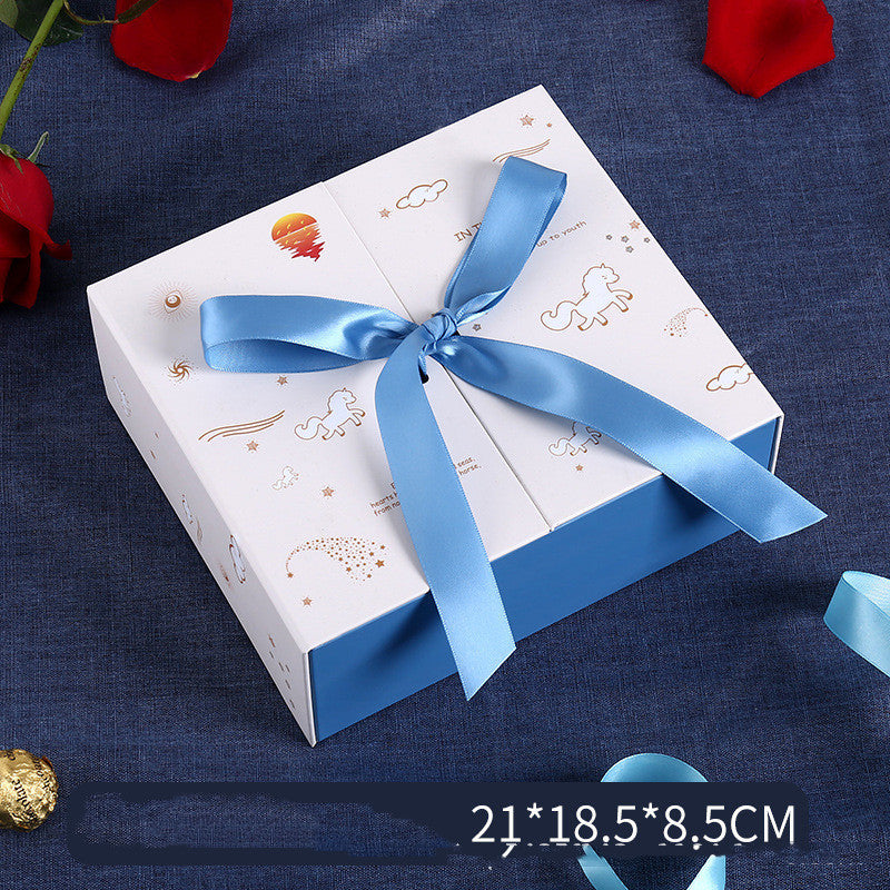 Flag Village Prince Charming Gift Printed Gift Box Bow Gift Box