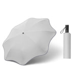 Flag Village Curved Automatic Umbrella Luminous Transparent Umbrella
