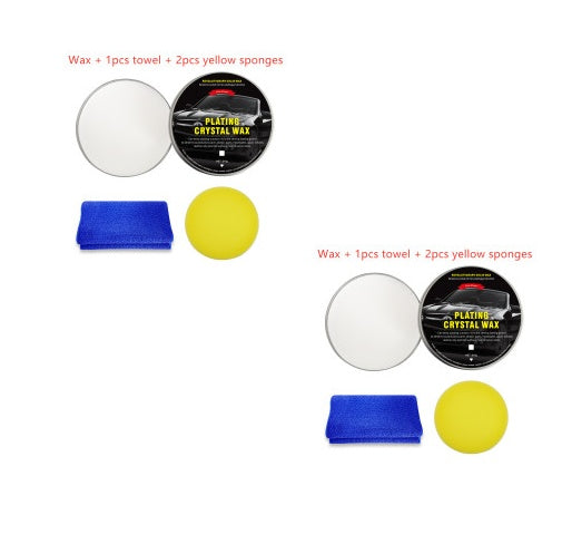 Flag Village Auto Tools Car Diamond Crystal Wax Black Wax Coating Waxing Polishing Sewage Crystal Hard Wax