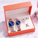 Flag Village Luxury Watch Gifts for Women Earrings ring Necklace bracelet