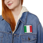 Flag Village Italy Flag Embroidery Iron-On Patches