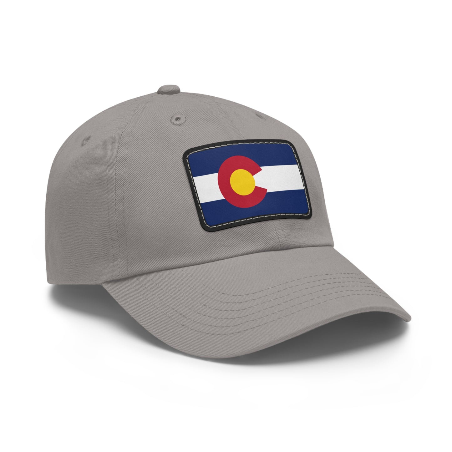 Flag Village USA Colorado State Flag Hat Cap with Leather Patch