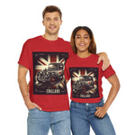 Flag Village UK Vintage Car Flag T-SHIRT Heavy Cotton Tee UK0004