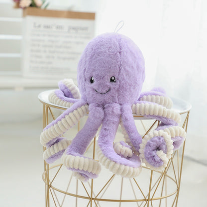 Gift & Souvenir Lovely Simulation Octopus Pendant Plush Stuffed Toy Soft Animal Home Accessories Cute Doll Children Gifts