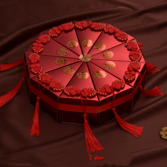 Flag Village New European Style Cake Table Set Wedding Candy Box Wedding Gift Box Candy Box