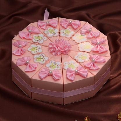 Flag Village New European Style Cake Table Set Wedding Candy Box Wedding Gift Box Candy Box