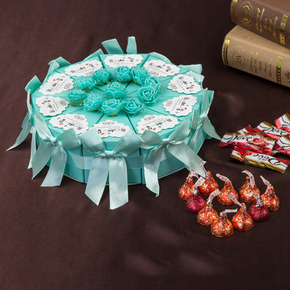 Flag Village New European Style Cake Table Set Wedding Candy Box Wedding Gift Box Candy Box