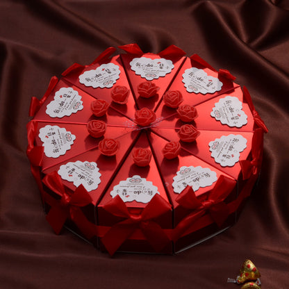 Flag Village New European Style Cake Table Set Wedding Candy Box Wedding Gift Box Candy Box