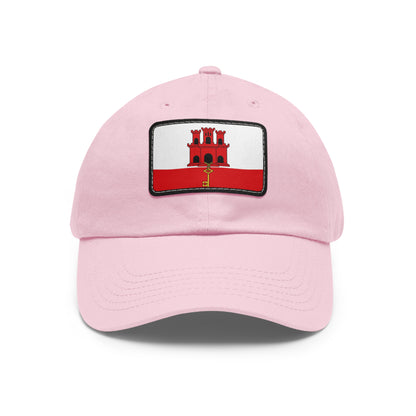 Flag Village Gibraltar Flag Hat Cap with Leather Patch
