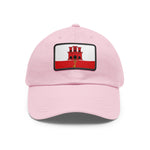Flag Village Gibraltar Flag Hat Cap with Leather Patch