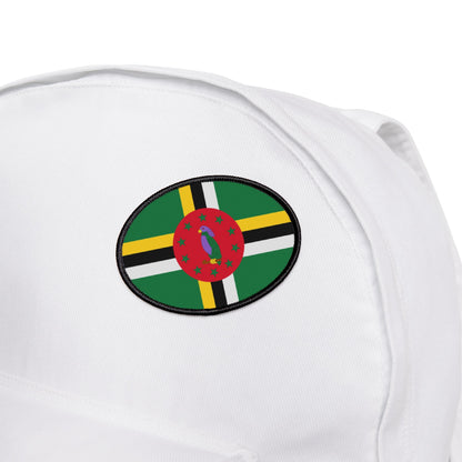 Flag Village Dominica Flag Embroidery Iron-On Patches