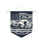 Flag Village New Hampshire State Flag Pennant Sporting Home Wall decoration NH0001
