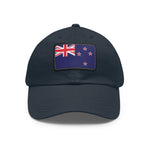 Flag Village New Zealand Flag Hat Cap with Leather Patch