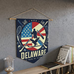Flag Village Delaware State Flag Pennant Sporting Home Wall decoration DE0002