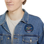 Flag Village North Dakota State Flag Embroidered Iron-On Patch