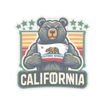 Flag Village USA California State Flag Stickers 2", 3", 4", 6" CA03