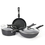 Flag Village Three-piece Cookware Set, Atmospheric Exquisite Gift Box Pot Gift Pot