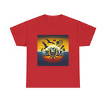 Flag Village Ecuador Sporting Flag T-Shirt Heavy Cotton Tee
