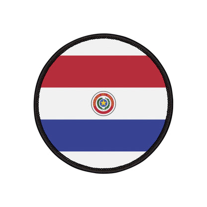 Flag Village Paraguay Flag Embroidery Iron-On Patches