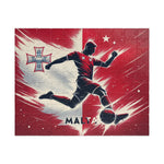 Flag Village Malta Sporting Flag Jigsaw Puzzle
