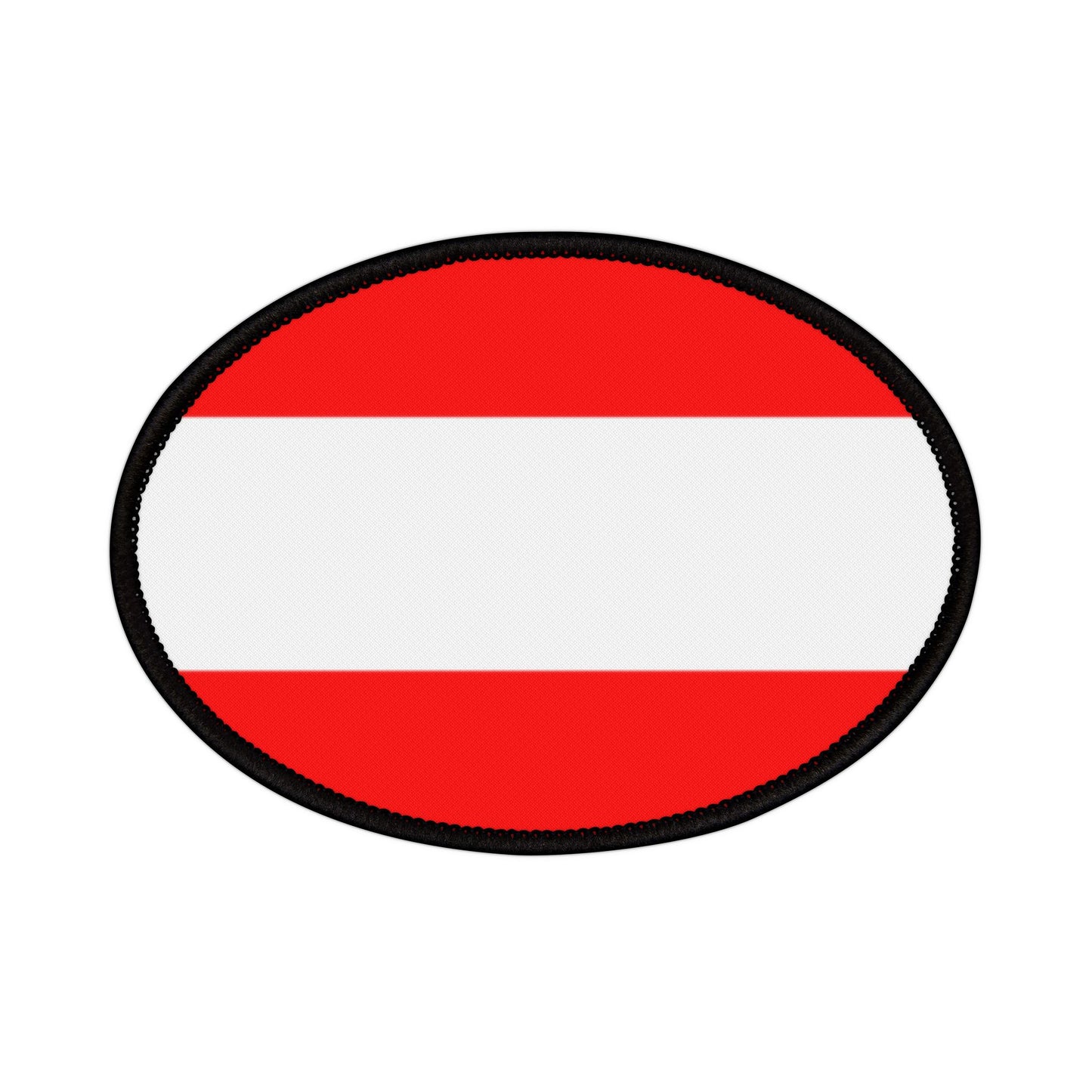 Flag Village Austria Flag Embroidery Iron-On Patches