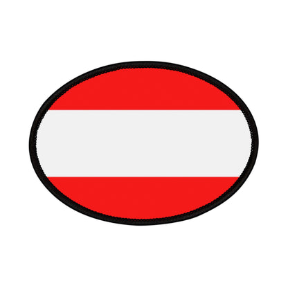 Flag Village Austria Flag Embroidery Iron-On Patches