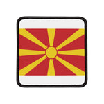 Flag Village Macedonia Flag Embroidery Iron-On Patches