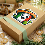 Flag Village USA Mexico Flag Stickers 2", 3", 4", 6" MX01