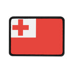 Flag Village Tonga Flag Embroidery Iron-On Patches FV-PT0079