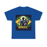 Flag Village Brazil Sporting Flag T-SHIRT Heavy Cotton Tee BRA0012