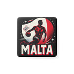 Flag Village Malta National Flag Fridge Magnet 2" x 2"