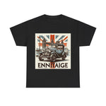 Flag Village UK Vintage Car Flag T-SHIRT Heavy Cotton Tee UK0003