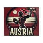 Flag Village Austria Sporting Flag Puzzle (110, 252, 520, 1014-piece) AUT0004