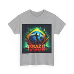 Flag Village Brazil Sporting Flag T-SHIRT Heavy Cotton Tee BRA0007